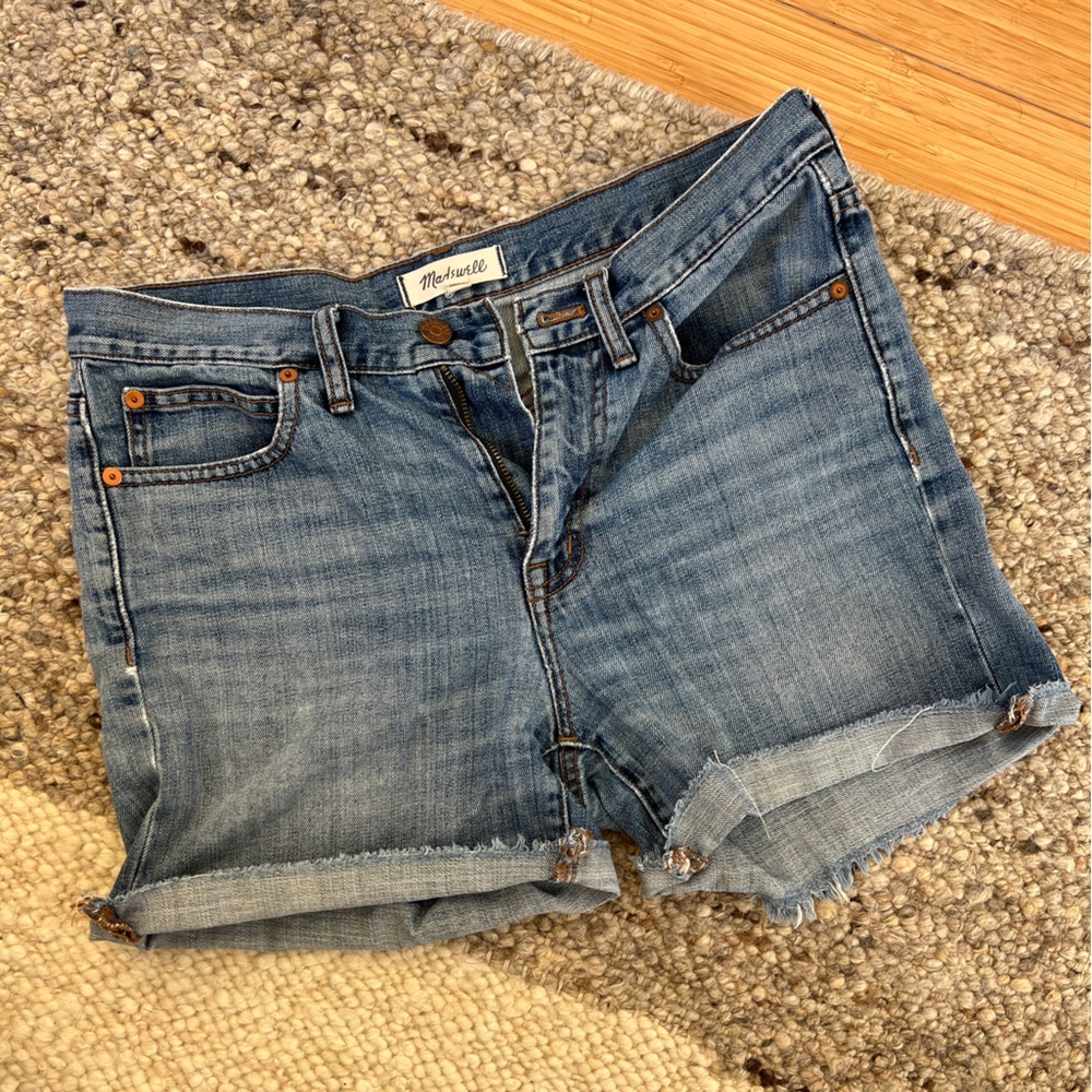 Madewell Distressed Cut Off Jean Shorts - Size 27